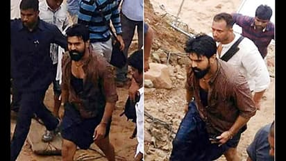 రంగస్థలం 1985 చిత్ర షూటింగ్ లో గాయపడ్డ రామ్ చరణ్