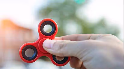 Watch: NASA astronaut takes a fidget spinner to space