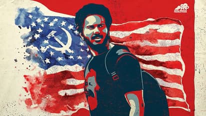 Communist Dulquer Salmaan looks for his lover in the US