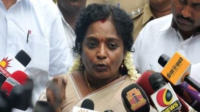 "பதுக்கியவர்கள்.. சுருட்டியவர்கள்.. தேடப்படுகிறார்கள் ??.. - ப.சிதம்பரம் பற்றிய கேள்வி குறித்து தமிழிசையின் தடாலடியான பதில் ..