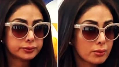 ശ്രീദേവിയുടെ ചുണ്ടിന് എന്തോ തകരാറില്ലേ?  നടിയെ വിടാതെ പാപ്പരാസികള്‍