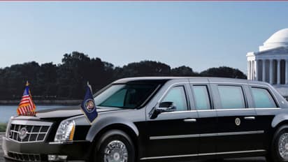 Cadillac limousine car for american president