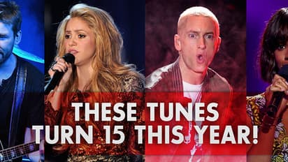 Shakira released Wherever, Whenever 15 years ago, here are 9 other songs that show how old we've grown