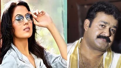 Mohanlal to share screen with a sexy model
