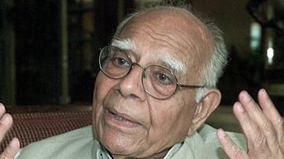 Former Union law minister, prominent lawyer Ram Jethmalani passes away at 95