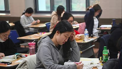 College entrance exam brings South Korea to a standstill