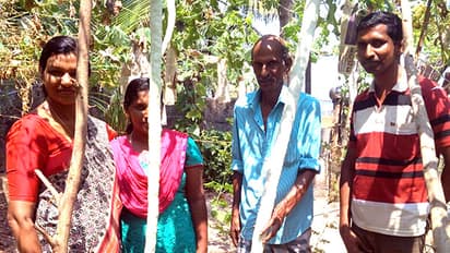 ഓരുവെള്ളം ഭീഷണിയിലും കൃഷിയിടത്തില് പൊന്ന് വിളയിച്ച് കര്ഷകന്