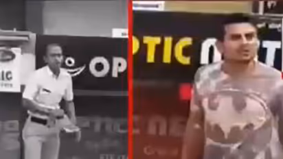 Man assaults Bengaluru traffic cop for questioning using phone while driving