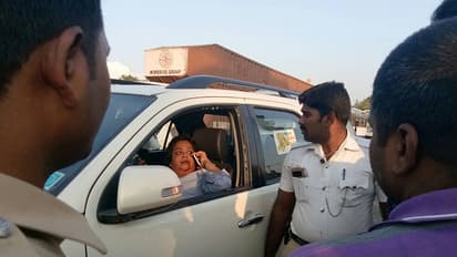 ಸಿನಿಮೀಯ ರೀತಿ ಬೆನ್ನಟ್ಟಿಪತಿಗೇ ಗುಂಡಿಕ್ಕಿದ ಪತ್ನಿ!