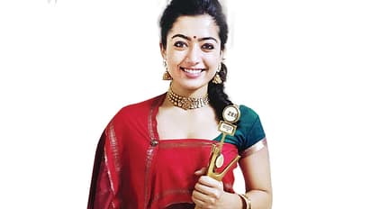 ಅಜ್ಜಿಯ ಸೀರೆಯುಟ್ಟು ಸಂಭ್ರಮಿಸಿದ ರಶ್ಮಿಕಾ ಮಂದಣ್ಣ; 61 ವರ್ಷದಷ್ಟು ಹಳೆಯದಾದ ಸೀರೆಯಲ್ಲಿ ಕಂಗೊಳಿಸಿದ ಚೆಲುವೆ