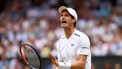 Andy Murray's racket smashing outburst at Citi Open raises eyebrows