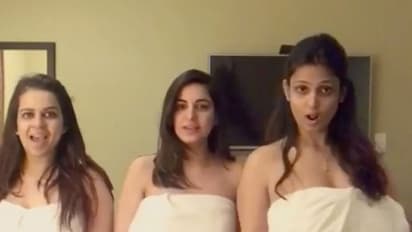 ನಟಿ ಶ್ರದ್ಧಾ ಟವೆಲ್ ಧರಿಸಿ ಡ್ಯಾನ್ಸ್; ಆಯ್ತು ಎಡವಟ್ಟು...!!!