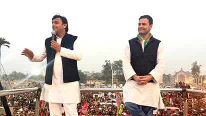 മോദി വൈദ്യുതിയെപ്പോലും ഹിന്ദുവും മുസ്ലിമുമാക്കിയെന്ന് അഖിലേഷ്; സ്വസ്ഥതയില്ലാത്ത പൂച്ചയെന്ന് രാഹുല്