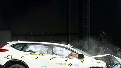 ആസിയാന് ക്രാഷ് ടെസ്റ്റ്; അഞ്ചില് അഞ്ചും നേടി ഹോണ്ട സിആര്-വി