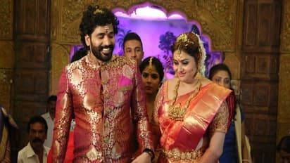 நமிதாவிற்கு அதிர்ச்சி கொடுத்த வீரா.. செய்தியாளர் சந்திப்பில் நடந்த சம்பவம்!