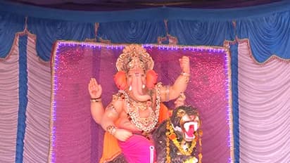 ಚಿತ್ರದುರ್ಗ: ಮಳೆಗೆ ಪ್ರಾರ್ಥಿಸಿ ಗಣಪತಿಗೆ 101 ಬಿಂದಿಗೆ ಜಲಾಭಿಷೇಕ