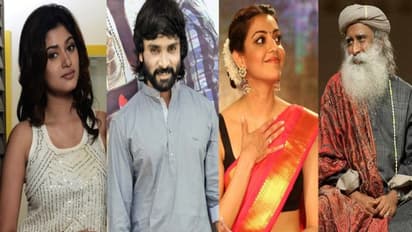 கட்டிப்பிடி வைத்தியருக்கு ஜோடியான ஓவியா... காஜலை இம்ப்ரஸ் பண்ண ஜக்கி வாசுதேவ்!