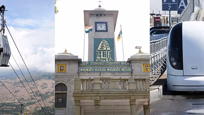 What about potholes? As Bengaluru roads turn rivers, BBMP's pod taxis promise to solve city woes in 20 years
