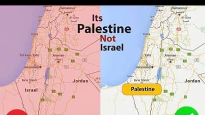#Palestineishere: Twitterati teach Google geography