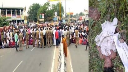 6 வயது சிறுமியை நாசம் செய்து... கல்லைப் போட்டுக் கொன்ற கொடூரன்... நீதி கேட்டு உறவினர்கள் சாலை மறியல்!