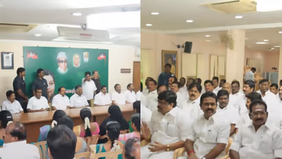 AIADMK in trouble: 28 ministers give the crucial MLAs meet called by CM Palaniswami a miss