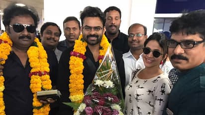 అలా హిరోయిన్ పృష్ఠ భాగం మీద చేత్తో చరవటం.. సాయిధరమ్ తేజ్ పై కత్తి విమర్శలు