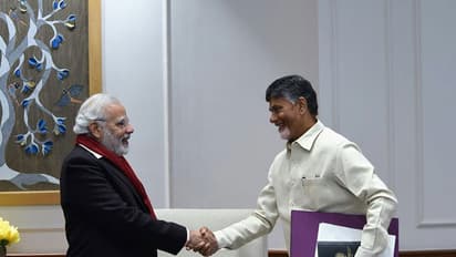 ముగిసిన ప్రధాని-చంద్రబాబు భేటి