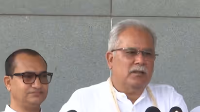 Former Chhattisgarh Chief Minister and senior Congress leader Bhupesh Baghel (Photo/ANI)