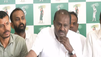 Union Minister for Heavy Industries and Steel H D Kumaraswamy (Photo/ANI)
