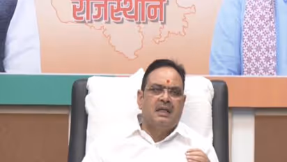 Rajasthan Chief Minister Bhajanlal Sharma (Photo/ Rajasthan CMO)