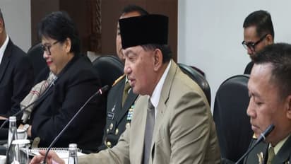 Indonesian Defence Minister Sjafrie Sjamsoeddin (Photo/ANI)