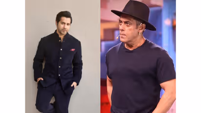 Varun Dhawan, Salman Khan (Photo/Instagram/ @varundvn/ @JioHotstarReality)