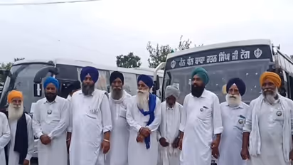 Punjab farmers march to Delhi against India-US trade deal (Photo/ANI)
