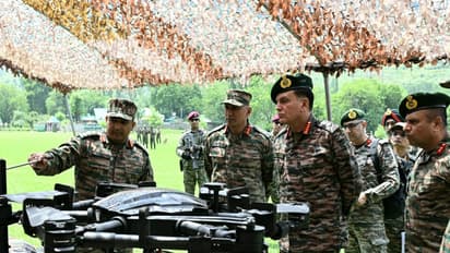 Chief of the Army Staff General Dhiraj Seth visited the Northern Command (Photo/IndianArmy)