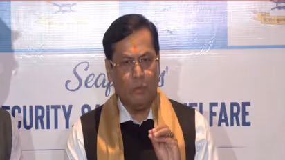 Union Shipping Minister Sarbananda Sonowal (Photo/@sarbanandsonwal)
