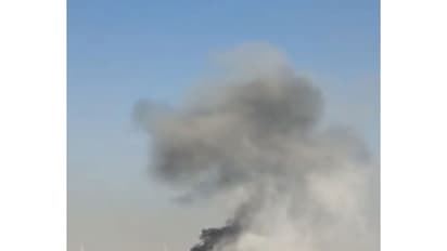 IAF Tejas crash (Photo/Courtesy Gulf News)