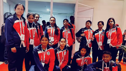 Team Mauritius at World Yogasana Championships (Image: WYC 2026)