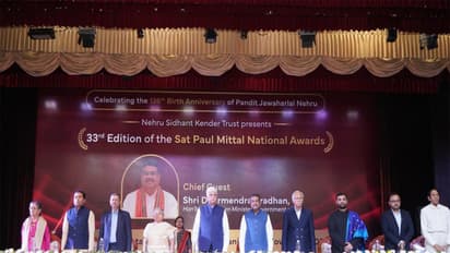 Sat Paul Mittal National Awards 2025 (Image: Nehru Sidhant Kender Trust)