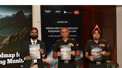 Indian Army unveils technology roadmap (Photo/ANI)
