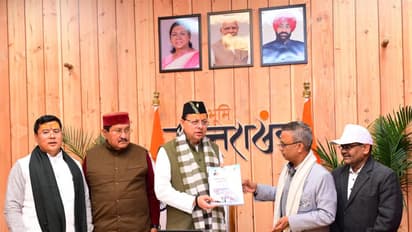 Uttarakhand Dhami reviews preparations for 'Jan-Jan Ki Sarkar, Jan-Jan Ke Dwar' (Photo/X@pushkardhami)