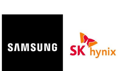Samsung logo; SK hynix logo (Photo/@SamsungKorea/@SKhynix)