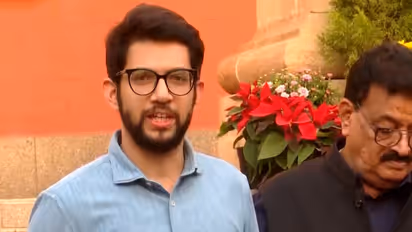 Shiv Sena (UBT) leader Aaditya Thackeray (File Photo/ANI)