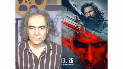 Imtiaz Ali (Photo/ANI) and Dhurandhar poster (Photo/Instagram@officialjiostudios)