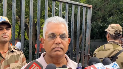 West Bengal Minister Dilip Ghosh (Photo/ANI)