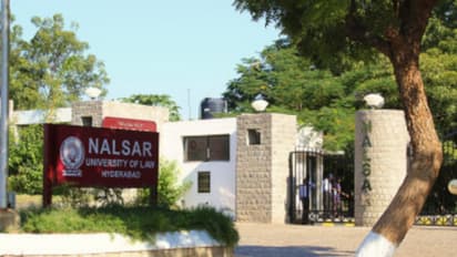 NALSAR University of Law Hyderabad (Photo/https://nalsar.ac.in/)