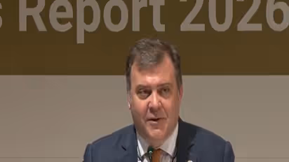 UN Country Economist for India Chris Garroway (Image: ANI)