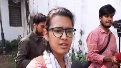 AISA national president Neha Bora (Photo/ANI)