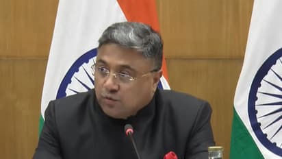 MEA Secretary (West) Sibi George (Photo/Youtube@MEAIndia)