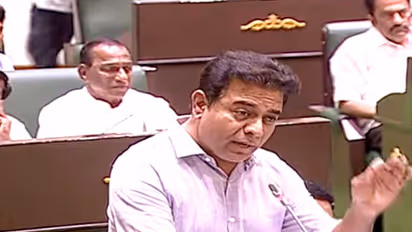 BRS working president K T Rama Rao (File photo/ANI)