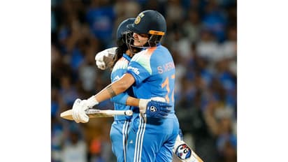 Shafali Verma and Jemimah Rodrigues. (Photo/ANI)